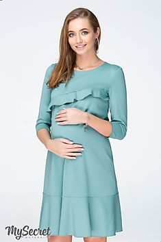 Платье для беременных полынь (L) Simona, DR-19.072