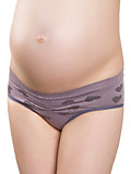 Б-024/3 Трусы бесшовные для беременных женщин "ФЭСТ" размер (158,164-92-98) серо-сиреневый