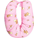 Подушка многофункциональная для беременных и кормящих женщин (розовый/бежевый/коричневый) модель№01