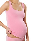 Майка бесшовная для беременных женщин "ФЭСТ" Б-415 размер (158,164-92-98) розовый