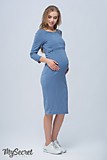 Платье для беременных и кормящих джинсово-синий (S) DR 38.012 Lolly