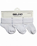 BELINO/Белые носочки для малышей 	(0-6; 73000 J-B)