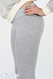 Лосины для беременных серый меланж (S) Kaily new 12.19.022