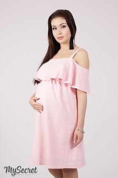 Сарафан для беременных розовый (M) SF-28.031 Rina